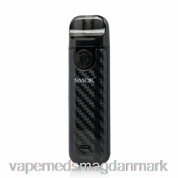 Vape Med Smag Smok Novo 4 25w Pod Kit Sort Kulfiber